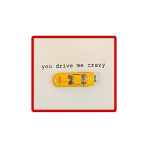 🌹Valentine’s day You drive me crazy card❤️